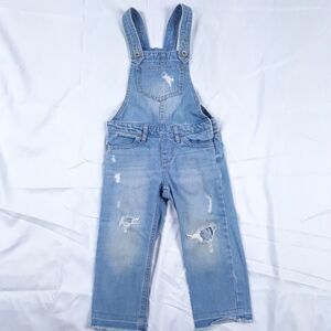 Place Factory Distressed Overalls Size 4